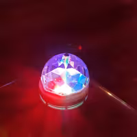 لامپ رقص نور  گردان3 وات مناسب برای جشن تولد 