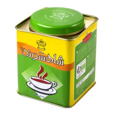 چای کله مورچه شاهسوند در قوطی فلزی  مخصوص و شکیل 450 گرمی طعم عالی