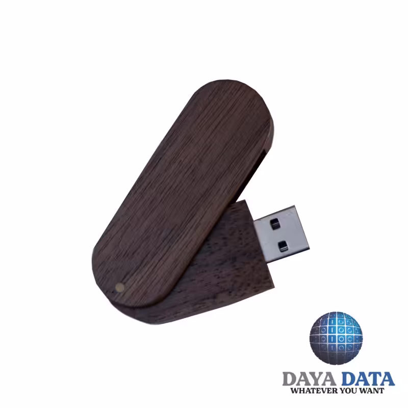 فلش مموری  چوبی  دایا  دیتا طرح  تاشو   مدل WO1005-7  ظرفیت128GB -USB2 