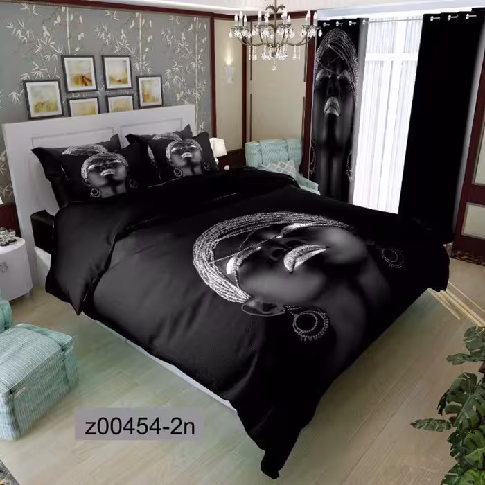 سرویس روتختی 2 نفره تنسل چاپی برندترک لند(Turk Land) z 454
