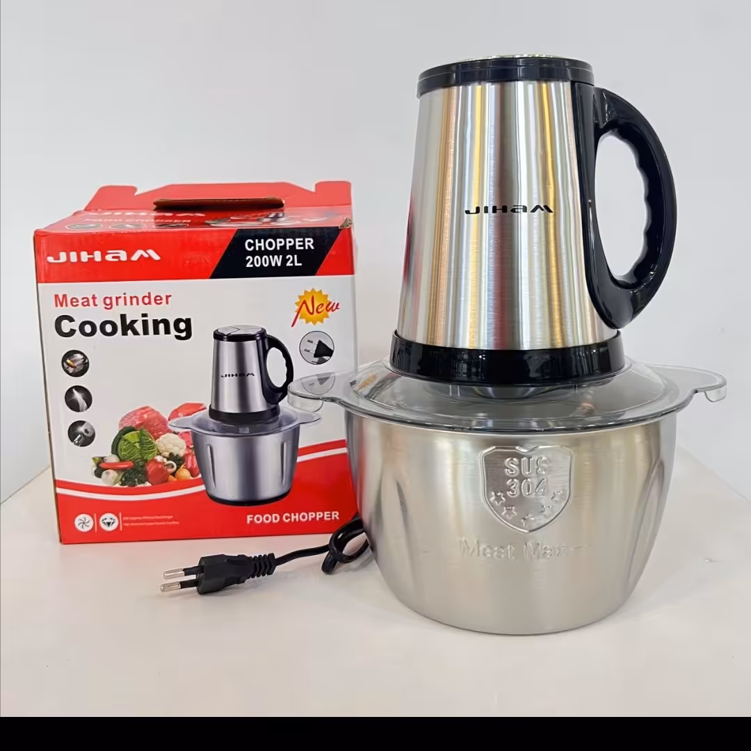 خرد کن برقی استیل 2لیتری به همراه ارسال رایگان 