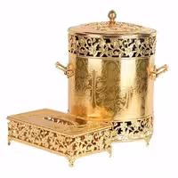 سطل جا دستمال کاغذی فلزی مدل m20