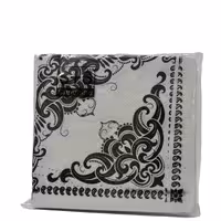 دستمال سفره طرح تیره 12 بسته 