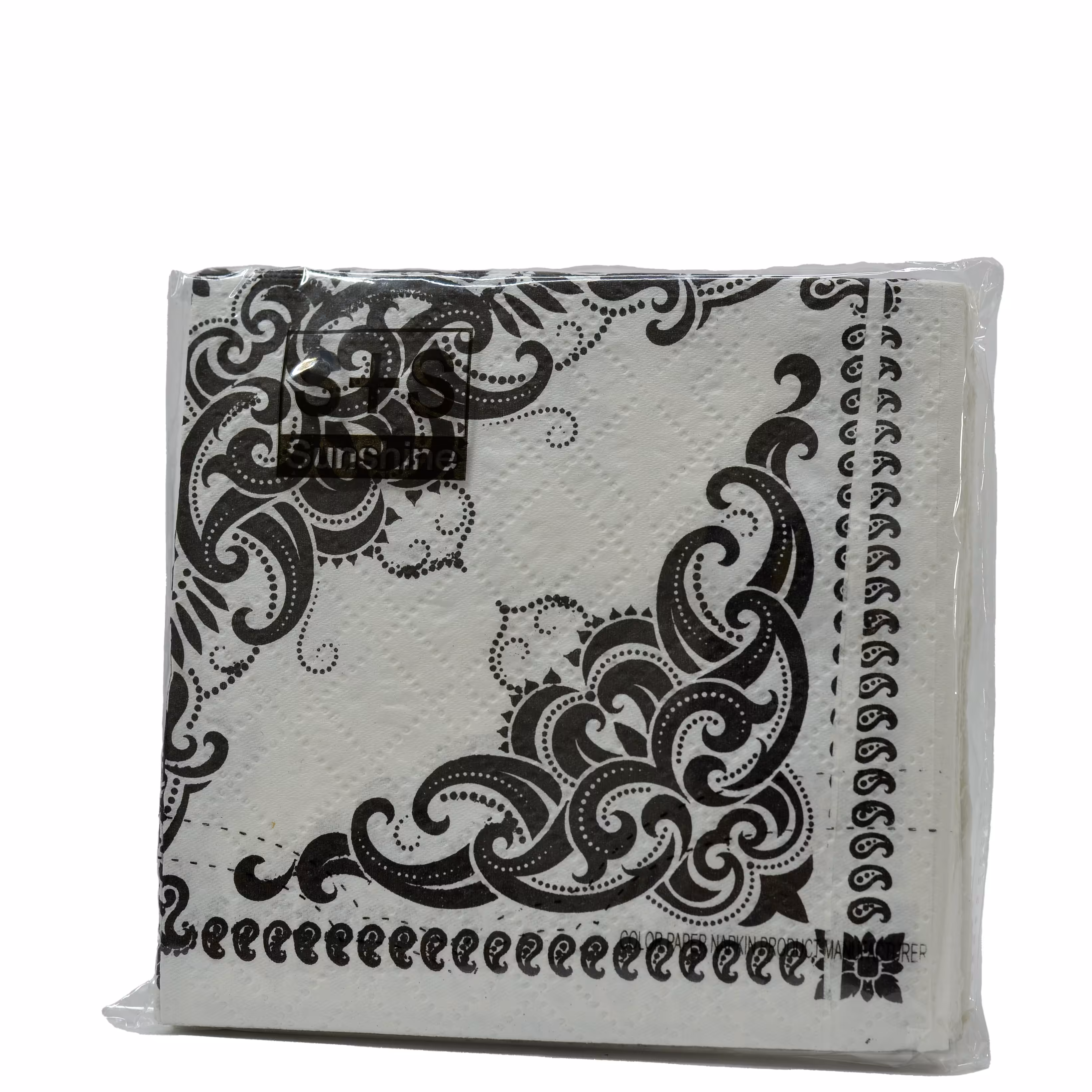 دستمال سفره طرح تیره 12 بسته 