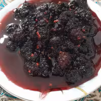 مربای شاه توت تازه و خونگی 