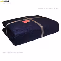 روتختی بهارخواب لومانا تمام پنبه دونفره 4تکه رنگ سرمه ای – زرشکی