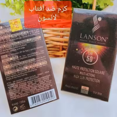 کرم ضد آفتاب لانسون Faundation Effect