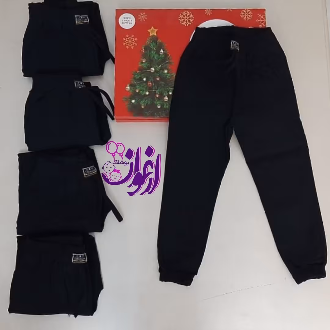 شلوار بنگال کش برای دختران و پسران در رنگ سفید و صورتی مشکی