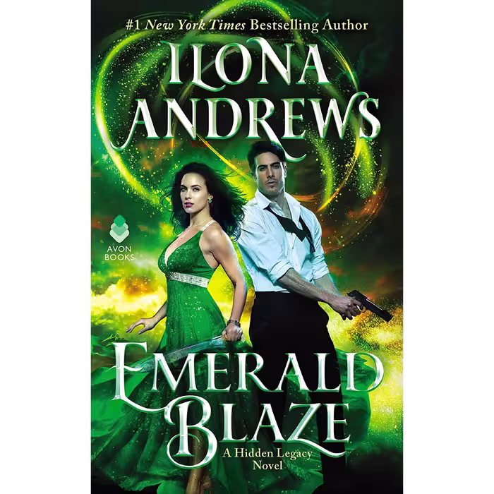 کتاب زبان اصلی Emerald Blaze اثر Ilona Andrews انتشارات Avon