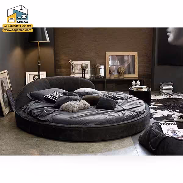 تخت خواب گرد مدل BR06 - فروشگاه سه گامه
