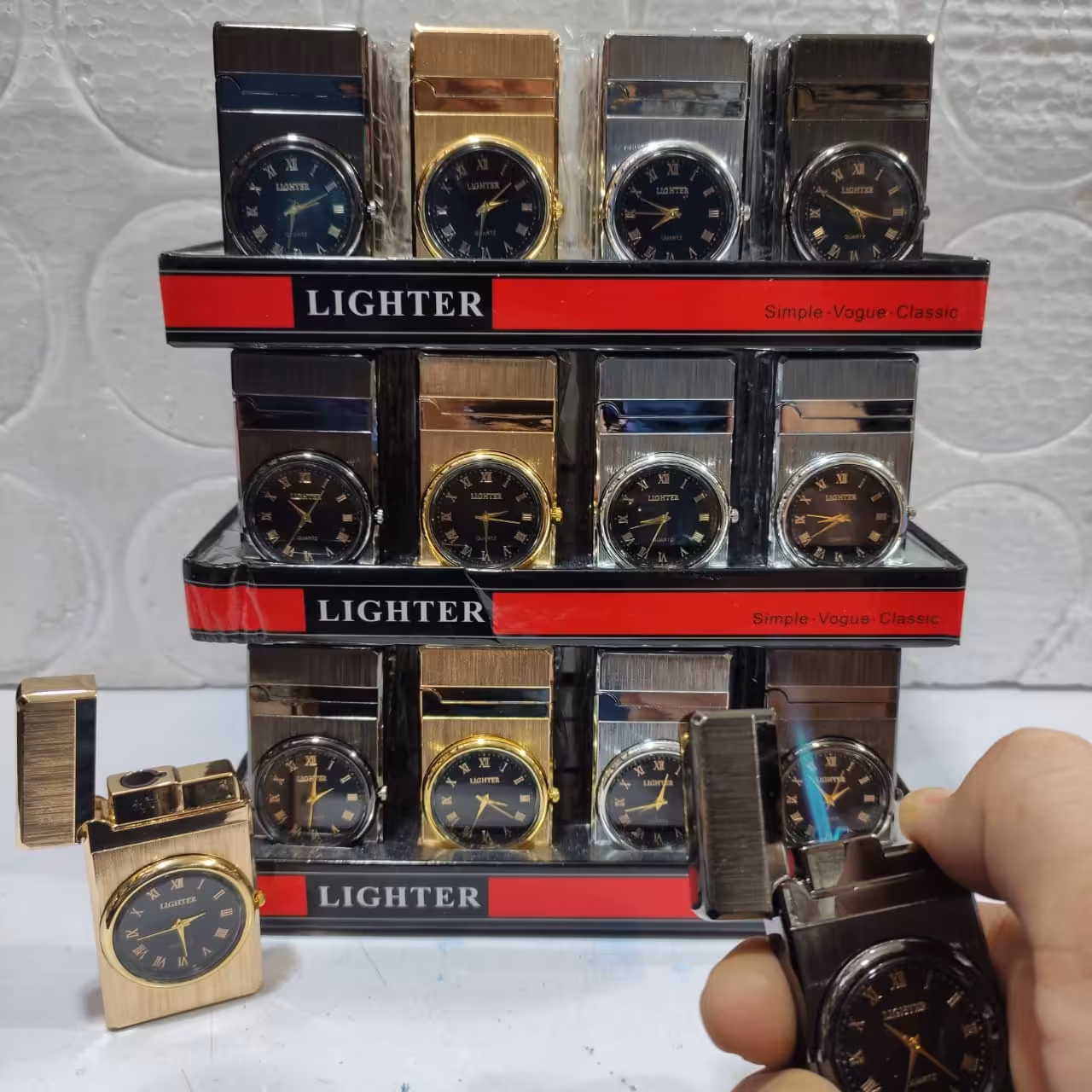 فندک ساعت دار فندک زیپو فندک خوشگل فندک کادویی فندک خاص فندک فانتزی