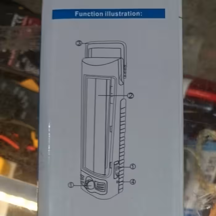 چراغ اضطراری کیفیت عالی_ولوم دار(دیمر دار)