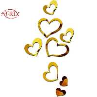 آینه آتریکس مدل heart کد MD226 بسته 10 عددی 