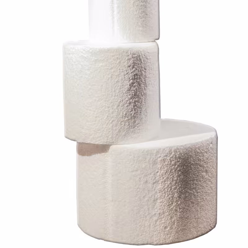 استوانه فوم ماکت یونولیت قطر 18 ارتفاع 20