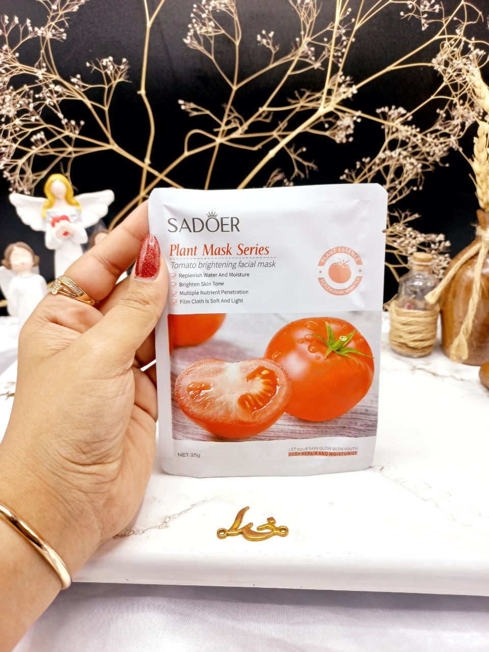 ماسک ورقه ای گوجه فرنگی برند سادور SADOER کد SD81785