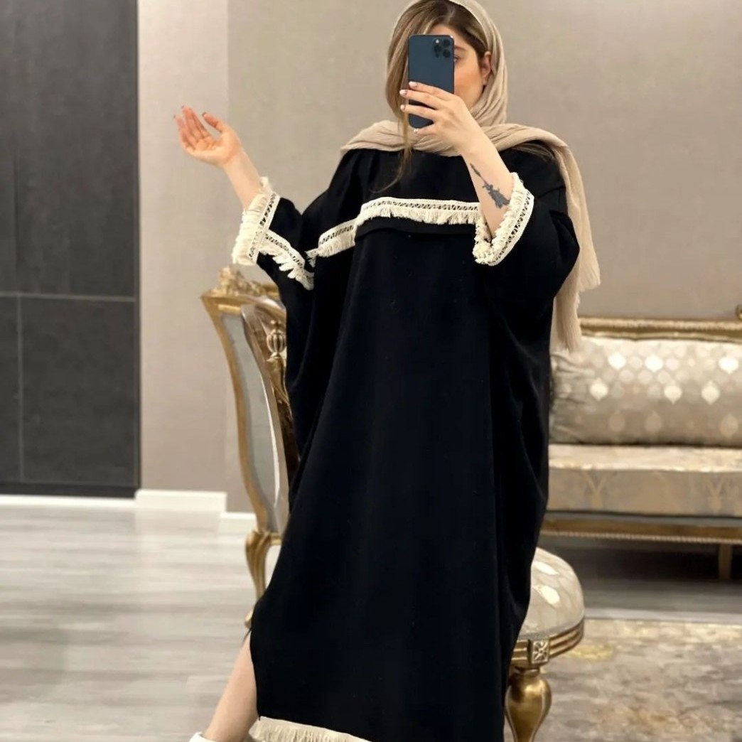 مانتو کفتان ریش دار