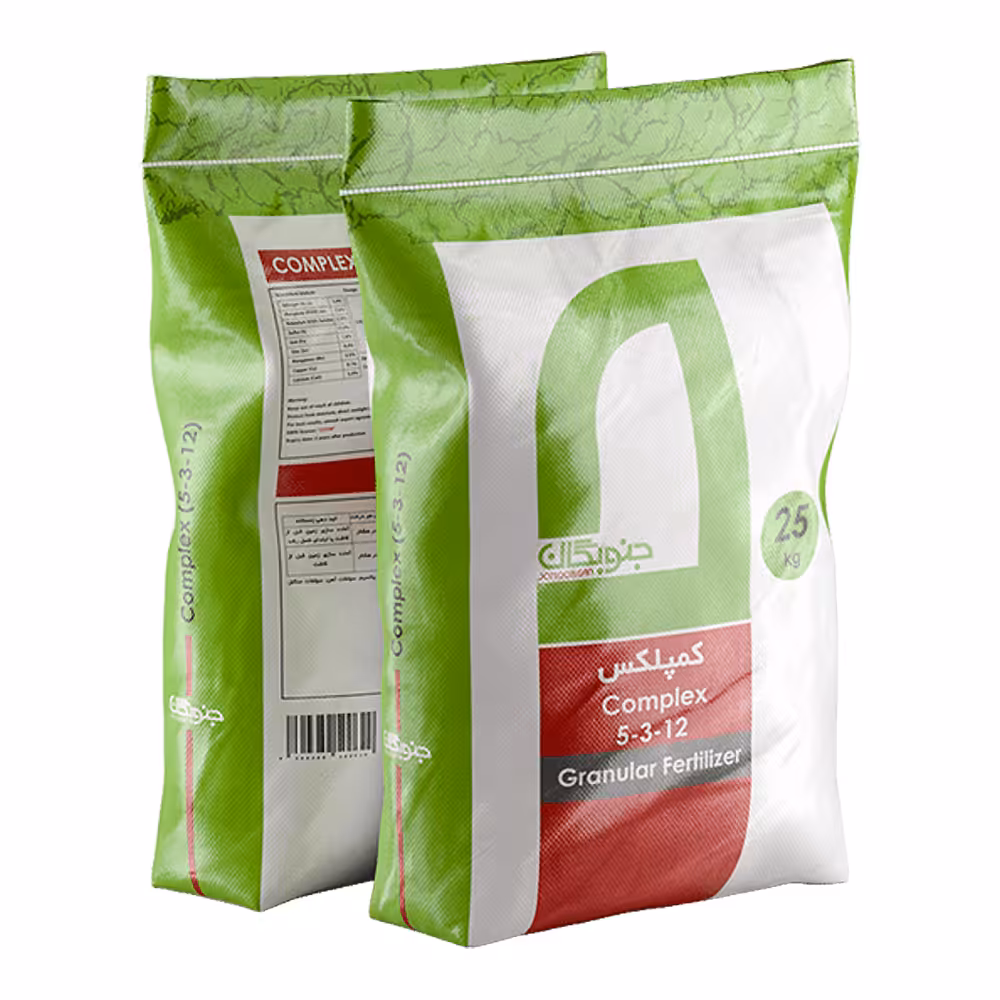 کود چالکود کمپلکس گرانول 12-3-5 جنوبگان 25 کیلویی