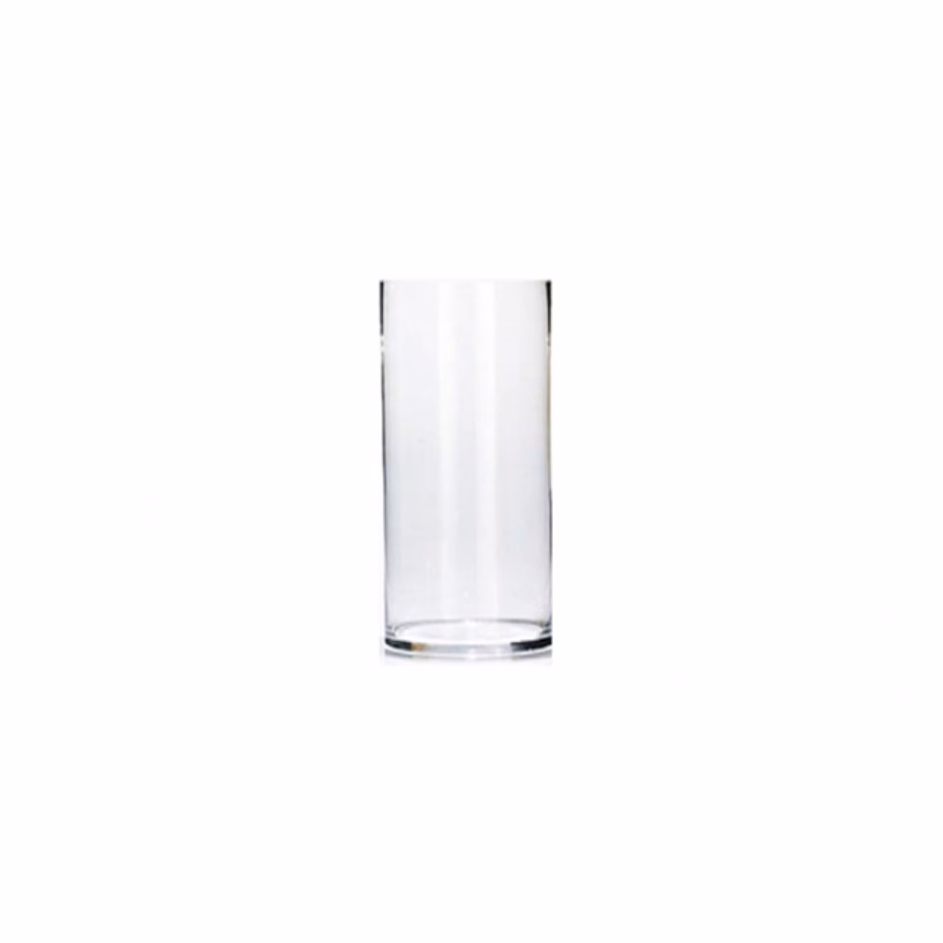 گلدان شیشه ای دهانه 8 - ارتفاع 20 سانتیمتر (پس کرایه)