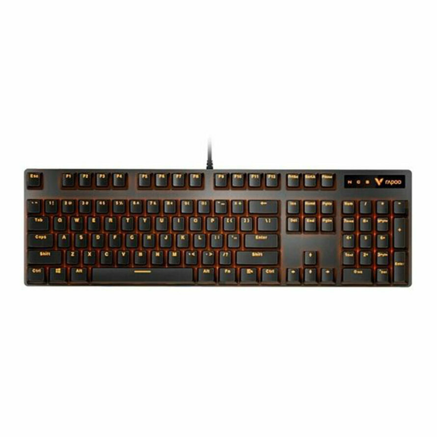 کیبورد مکانیکال گیمینگ رپو V500 PRO Orange Light