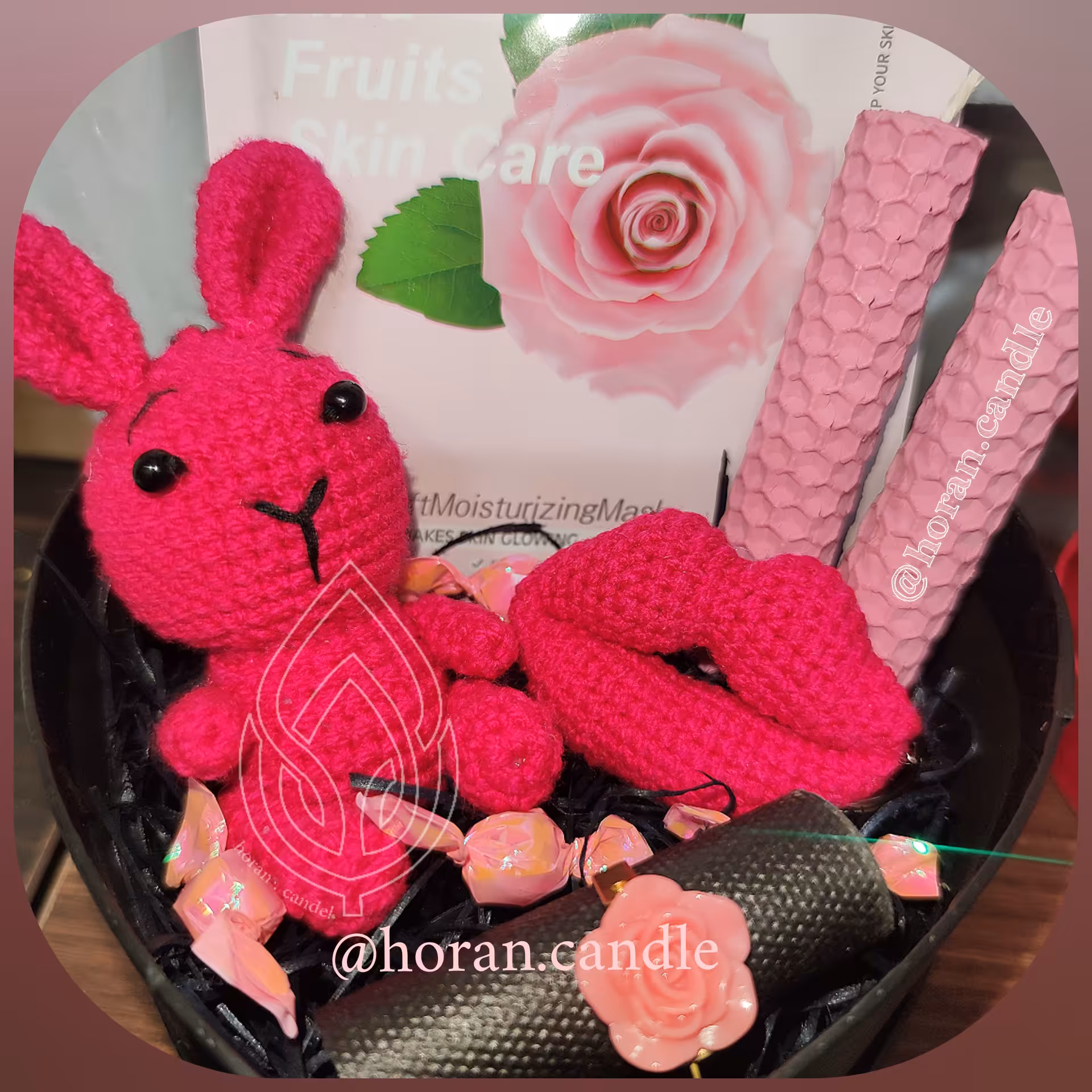 فروش ویژه پک ولنتاین هدیه ولنتاین کادو ارزان کادو خاص کادو لاکچری جعبه کادویی پک صورتی باکس هدیه