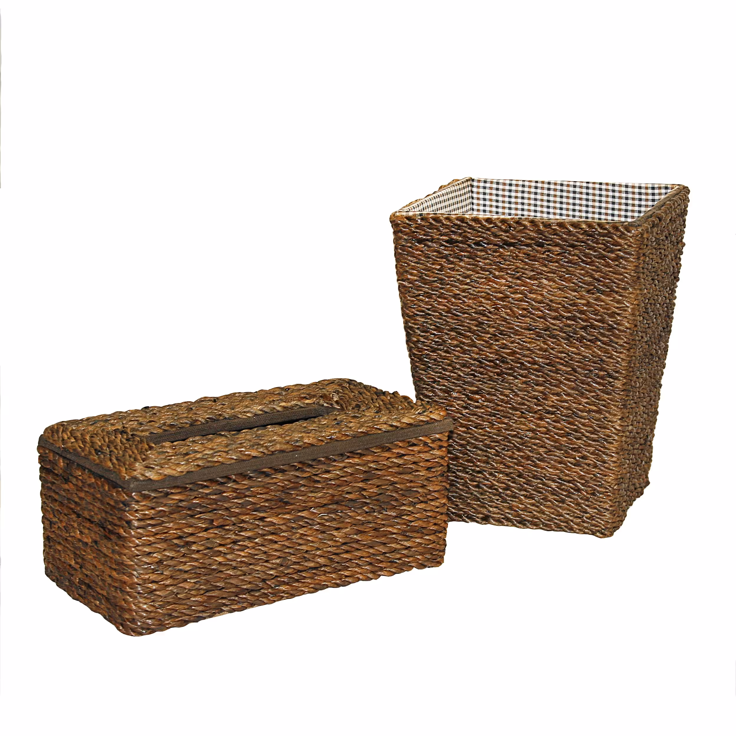 سطل زباله و جای دستمال