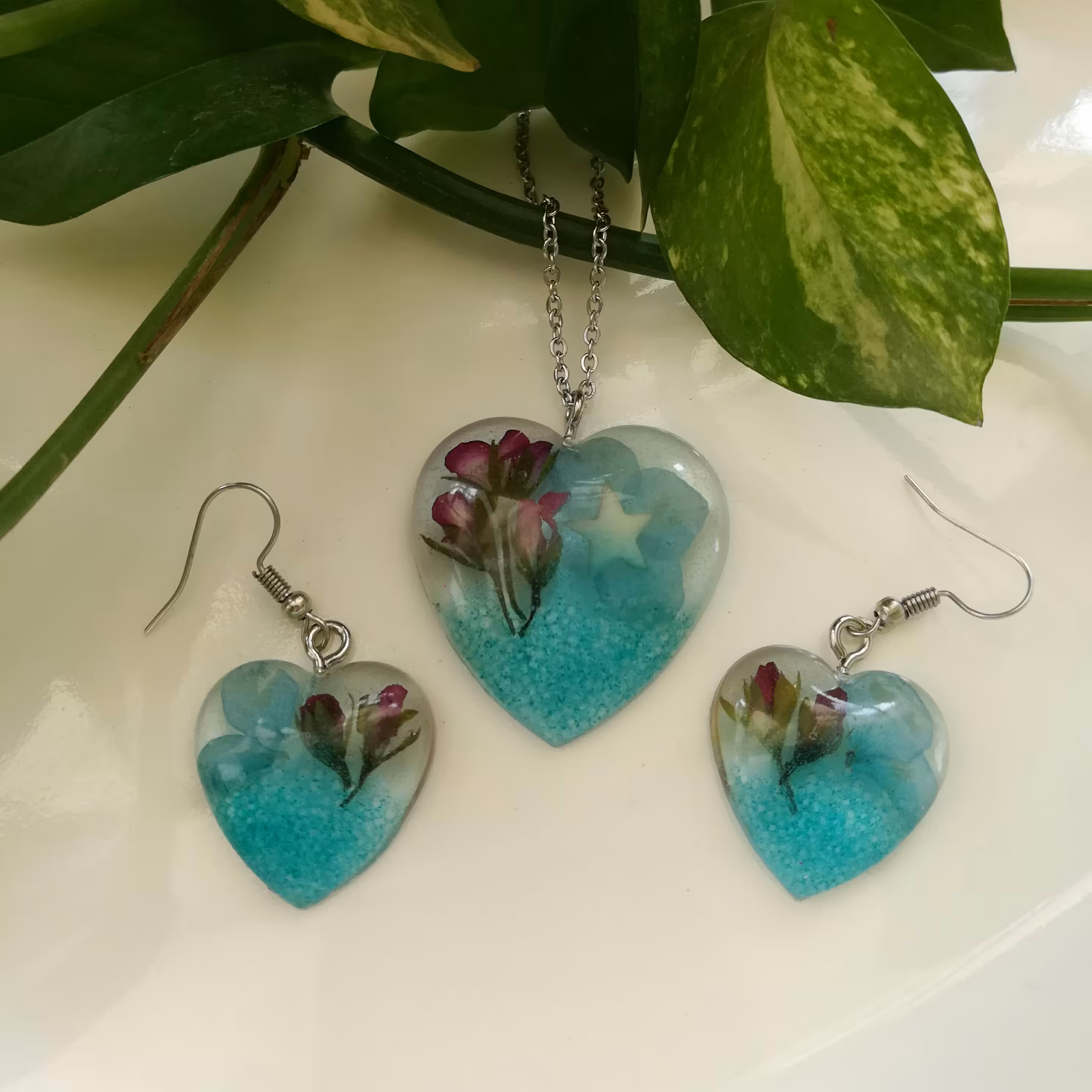 نیم ست ابی رزین