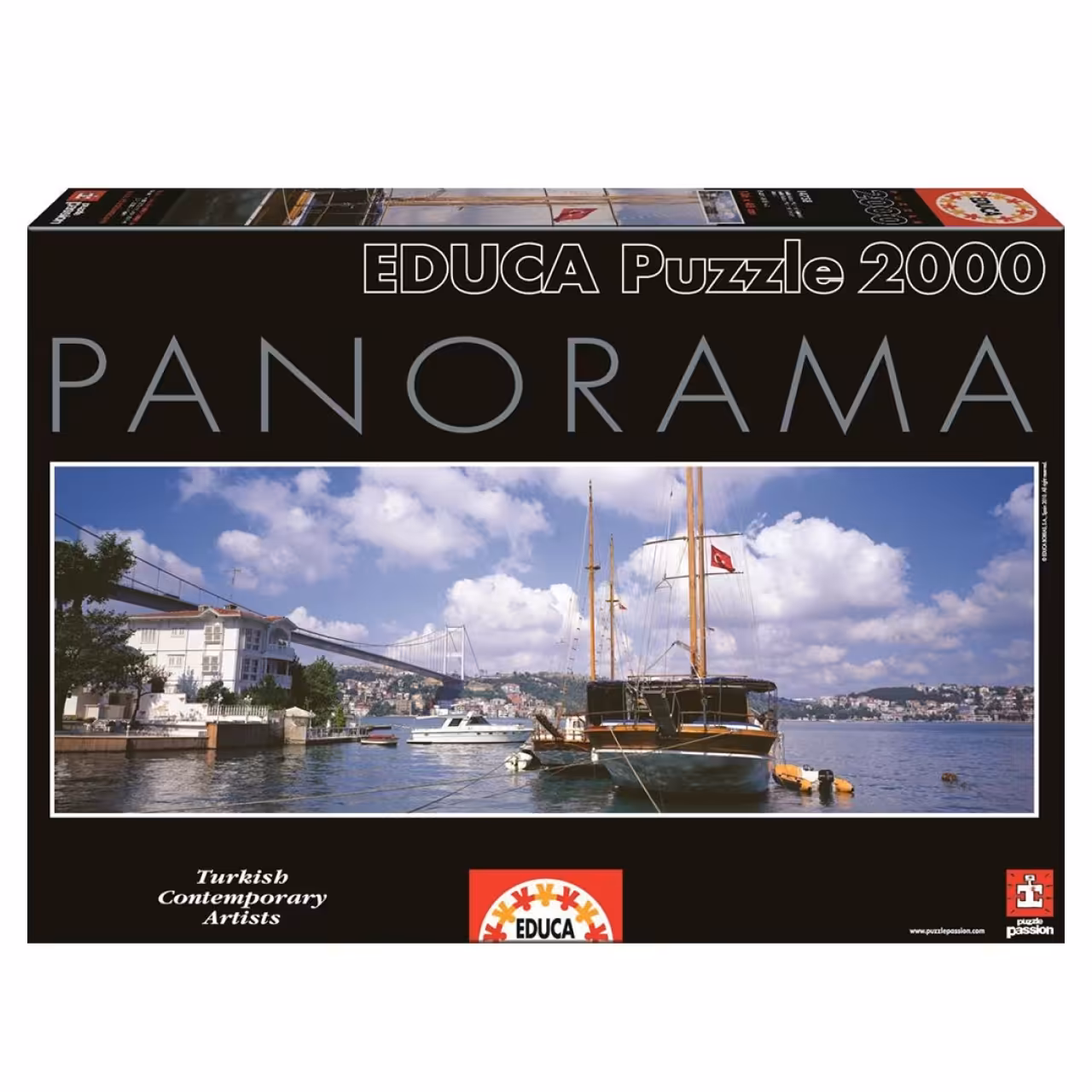 پازل 2000 تکه ادوکا مدل Bridge Istanbul