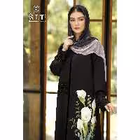 مانتو مزون دوز مجلسی مدل آماندا رنگ مشکی کد 1861 برند SET