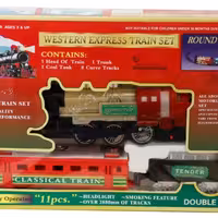 قطار اسباب بازی مدل کلاسیک Western