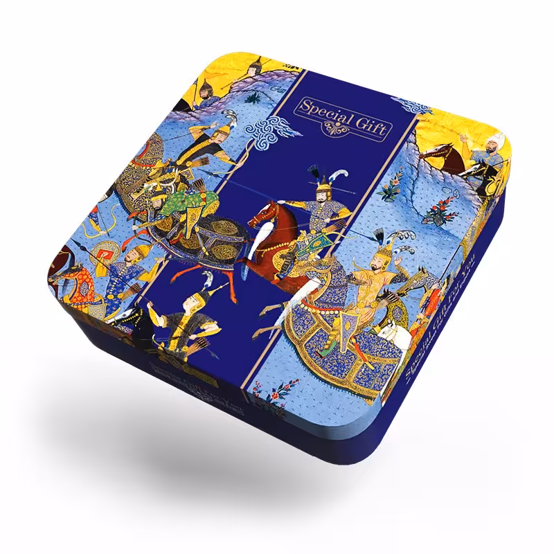 هارد باکس شاهنامه با ارتفاع 5 و ظرف داخلی تک شبکه - پک 15 عددی