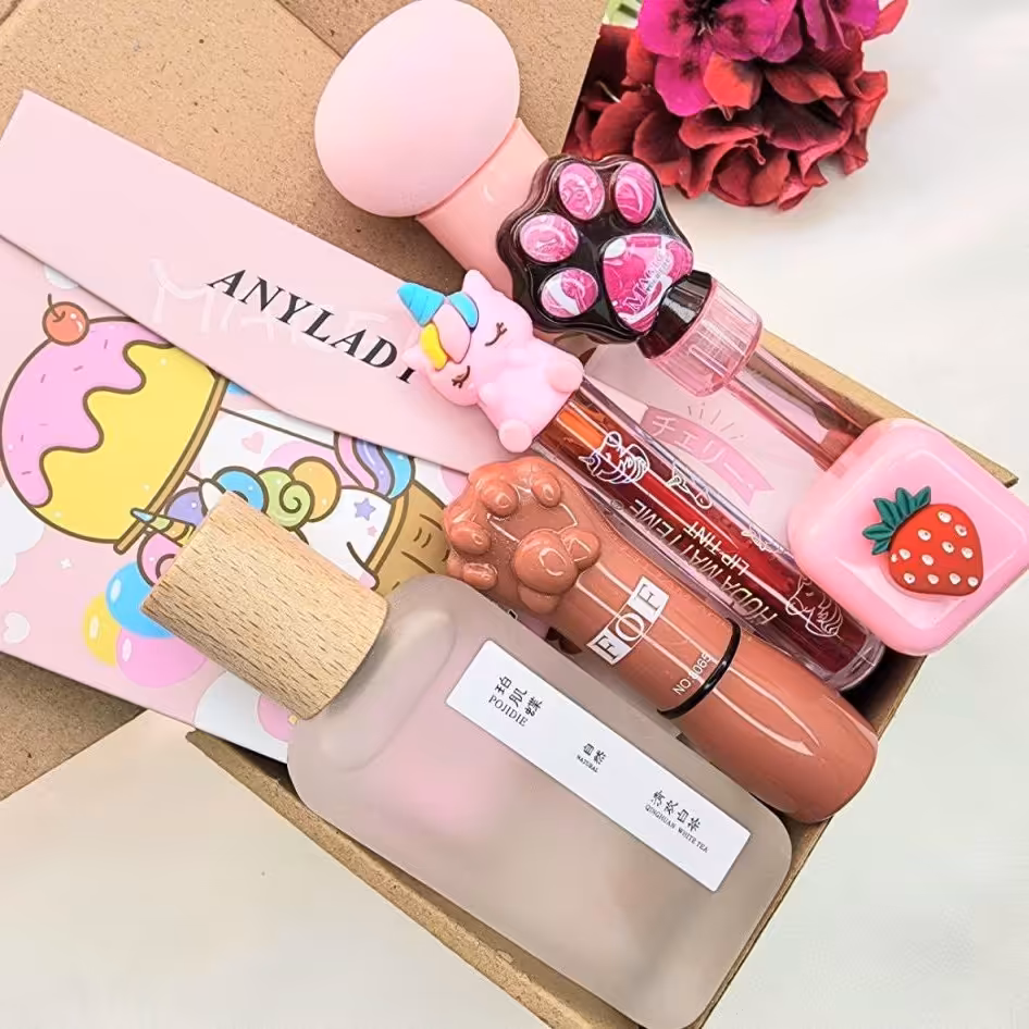 باکس کارتونی صورتی   