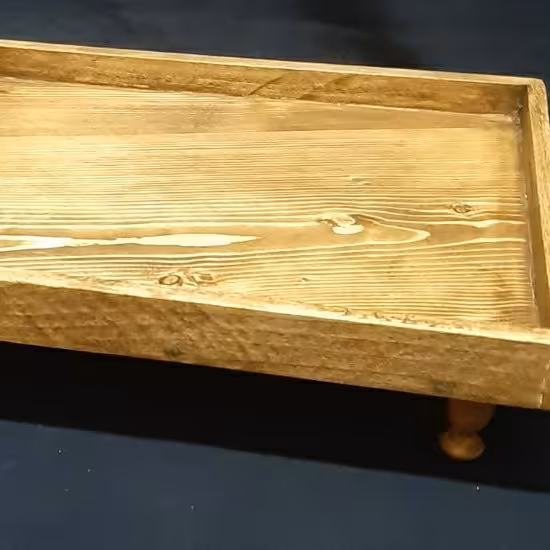 سینی رایزر چوبی