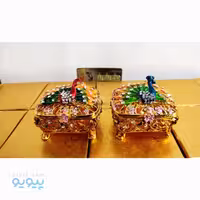 جا جواهری صندوقی طرح طاووس