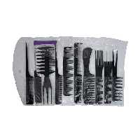 ست شانه آرایشگاهی Tian Ho حرفه ای 10 عددی