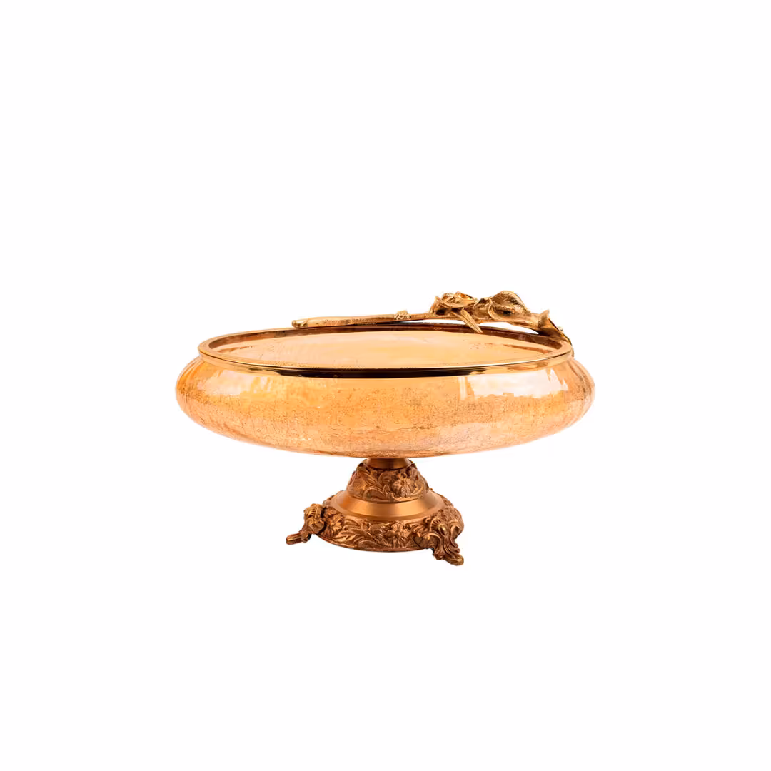 ميوه‌خوري بیضی Flower مدل GK806059-1 گلدکیش | خانه سام