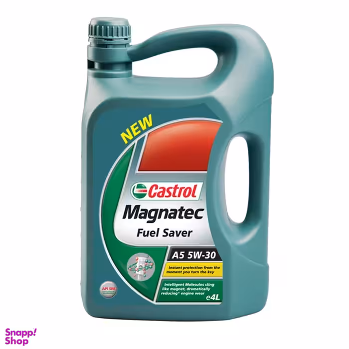 روغن موتور خودرو کاسترول مدل Magnatec Fuel Saver ظرفیت 4 لیتری 5W30