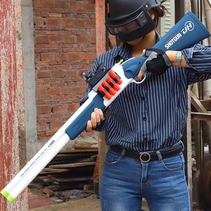 تفنگ دولول پوکه پران فوق بزرگ 