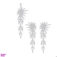 نیم ست نقره زنانه اقلیمه کد NN351