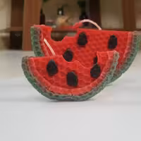 شمع هندوانه (یک جفت)