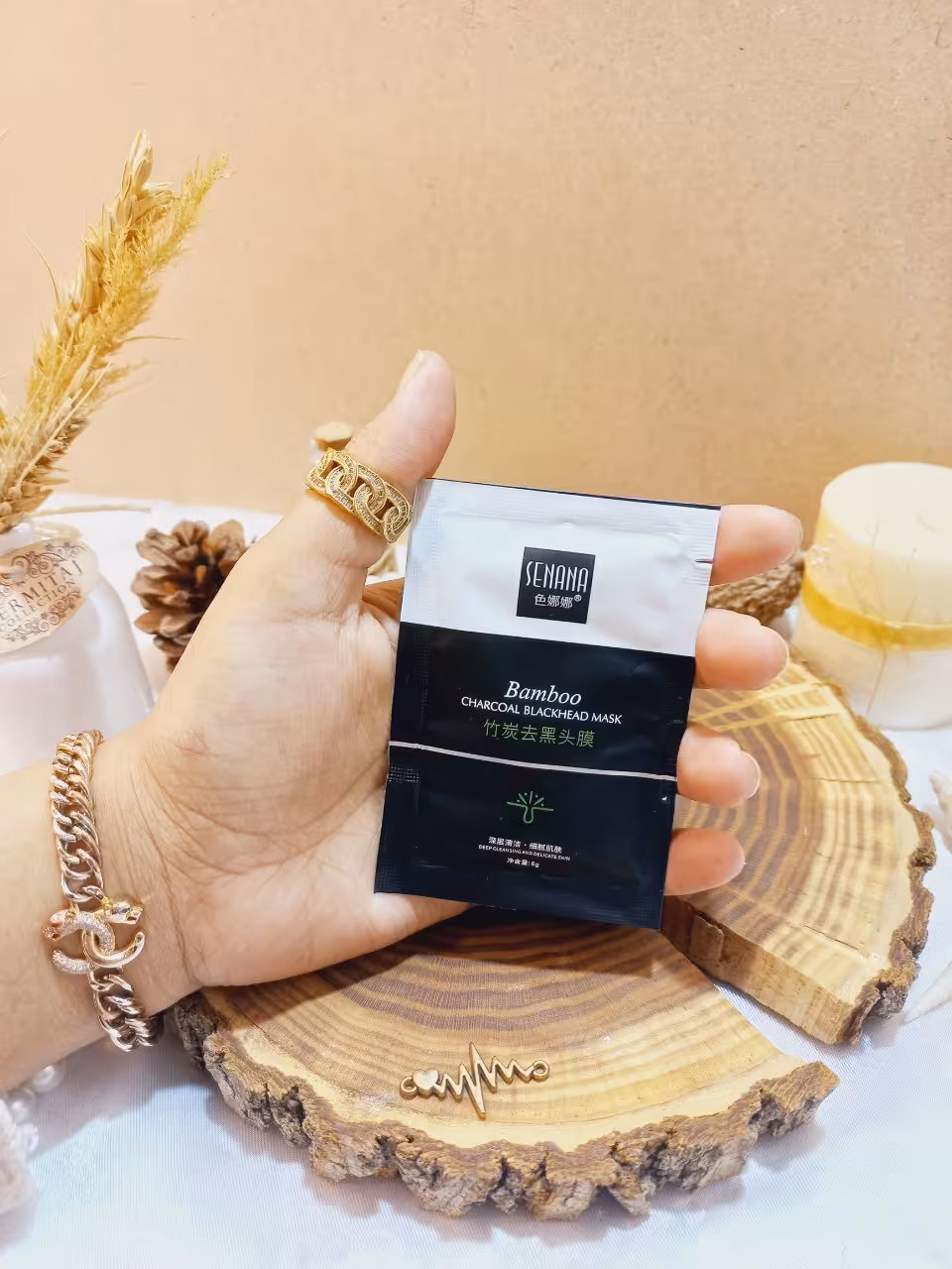 بلک ماسک بینی ضد جوش سرسیاه بامبو سنانا