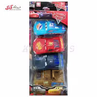 ست 4 عددی ماشین های اسباب بازی مک کویین CARS 546-4K4