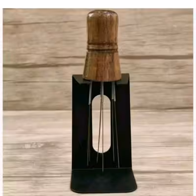 نیدل قهوه چوبی استند دار استند فلزی پایه فنردار