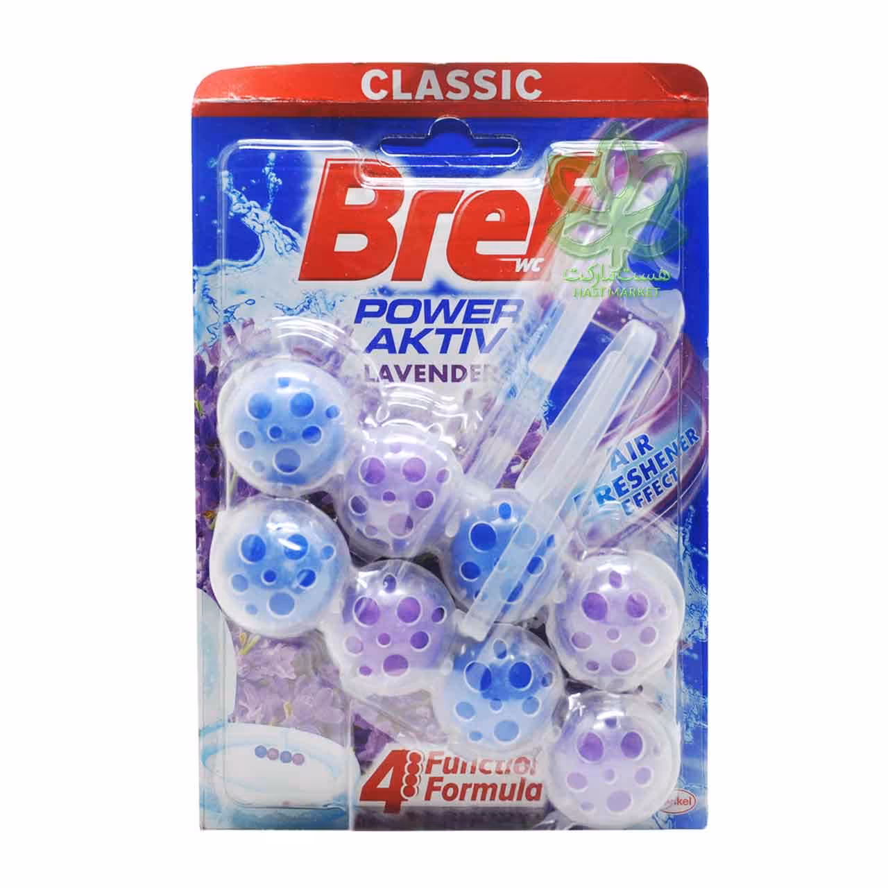 قرص خوشبو و ضدعفونی کننده توالت فرنگی رایحه لوندر 8 عدد بریف - bref