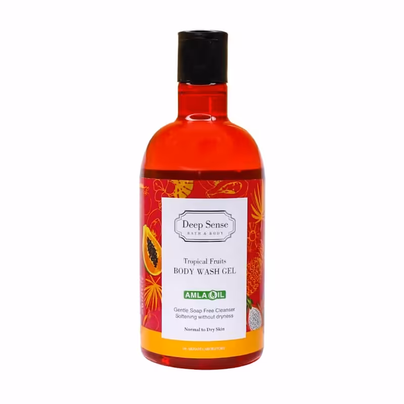 شامپو بدن دیپ سنس مدل تروپیکال حجم 400mL