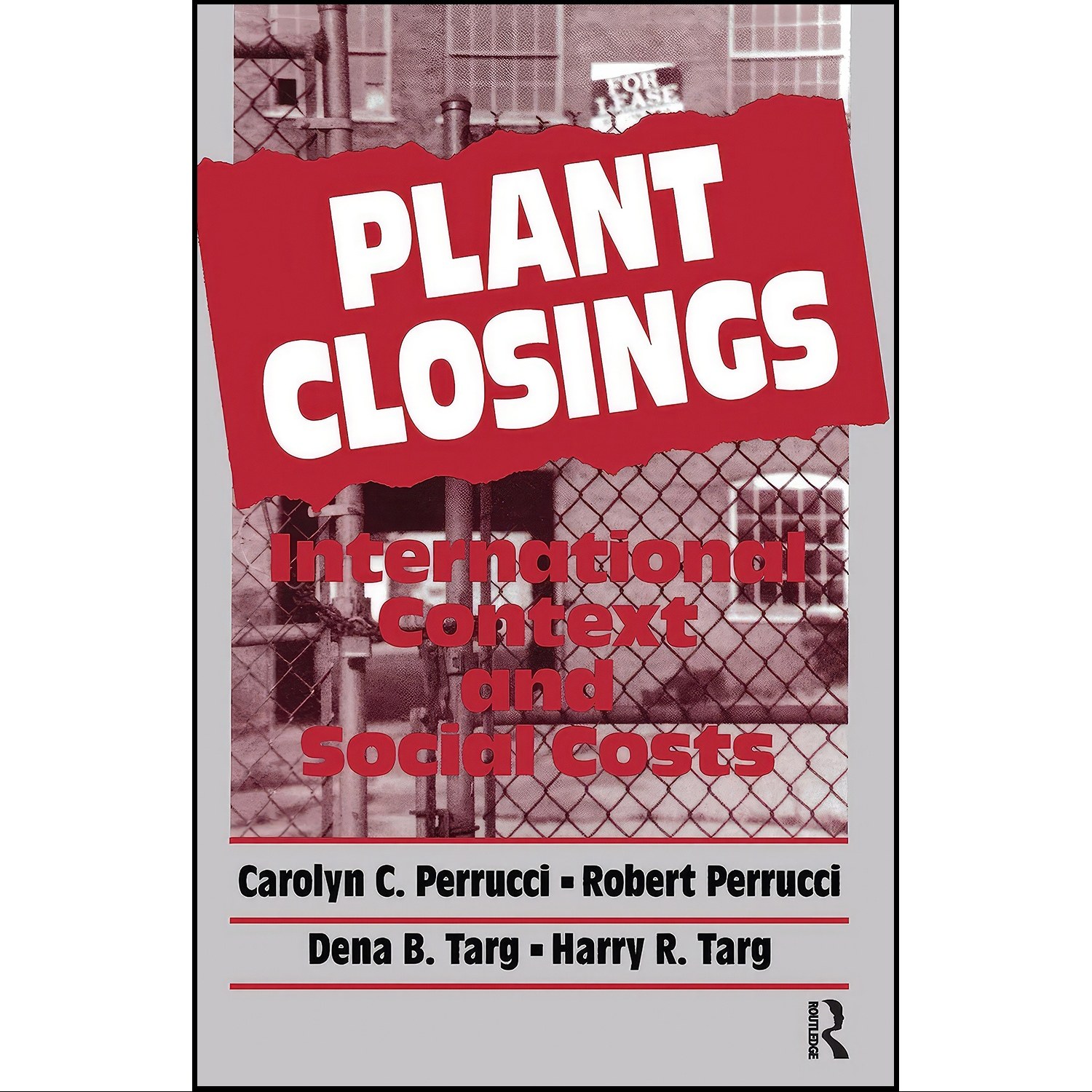 کتاب زبان اصلی Plant Closings اثر جمعی از نویسندگان