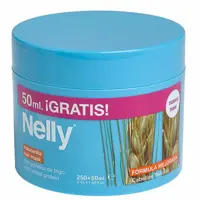 ماسک مو نلی مدل Wheat Protein حجم 300 میلی لیتر، نرم کننده مو، ترمیم کننده موهای آسیب دیده
