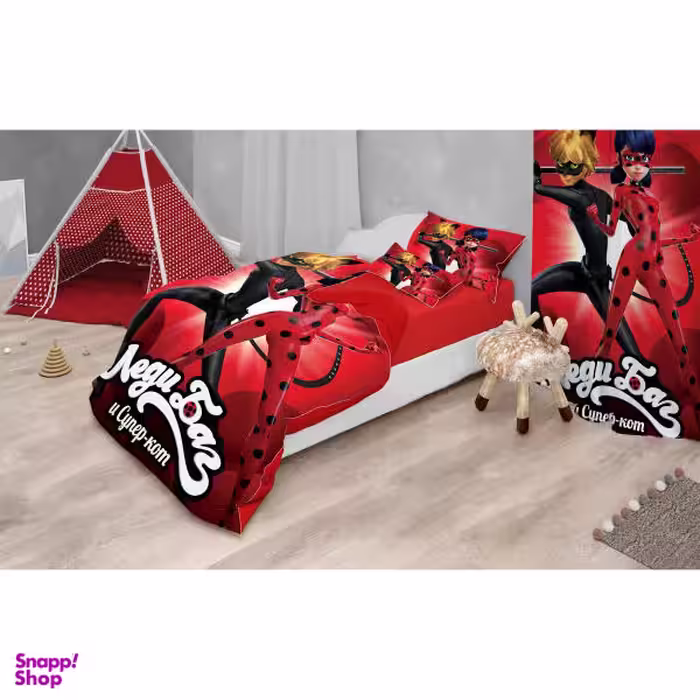 سرویس خواب مدل miraculous یک نفره 4 تکه