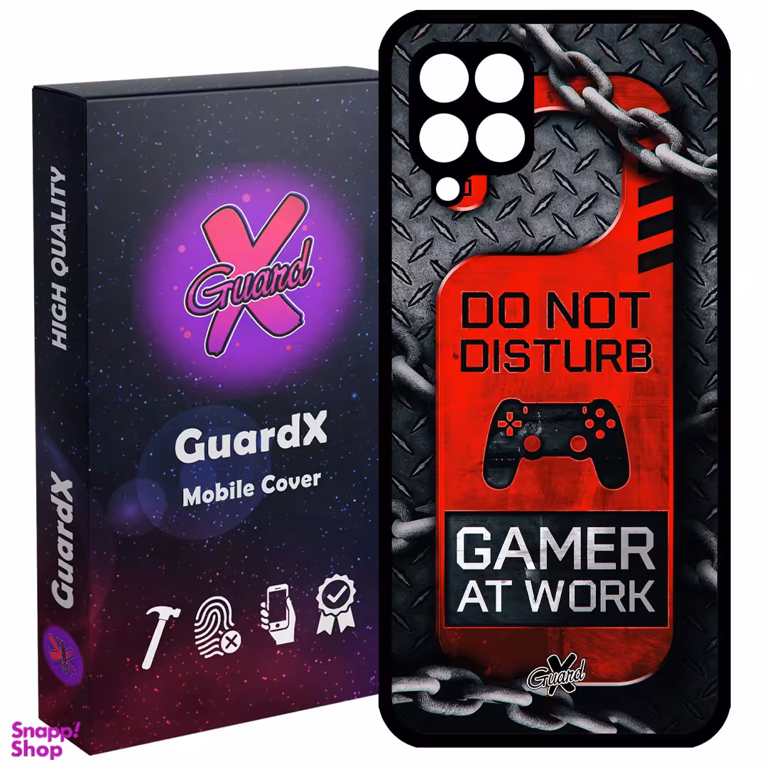 کاور گارد ایکس طرح Gamer مدل Glass10001 مناسب برای گوشی موبایل سامسونگ Galaxy A12/M12/F12