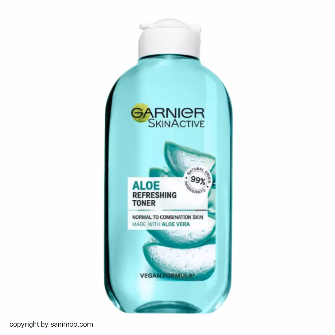 تونر آلوئه ورا گارنیر مدل aloe refreshing