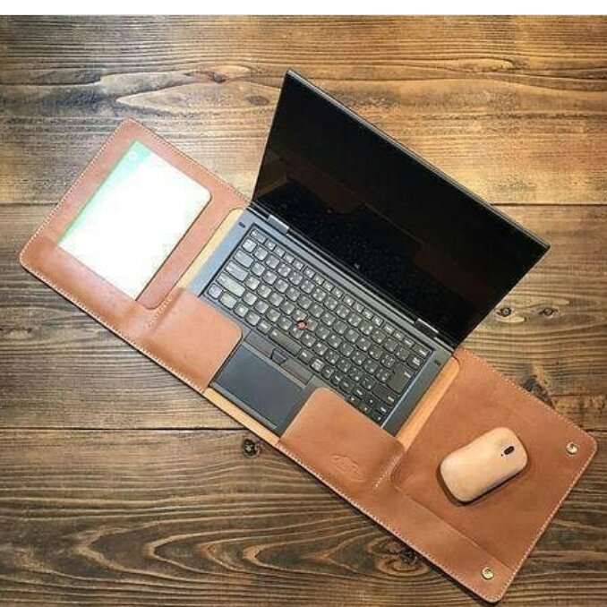 کیف لپ تاپ چرم طبیعی دست دوز